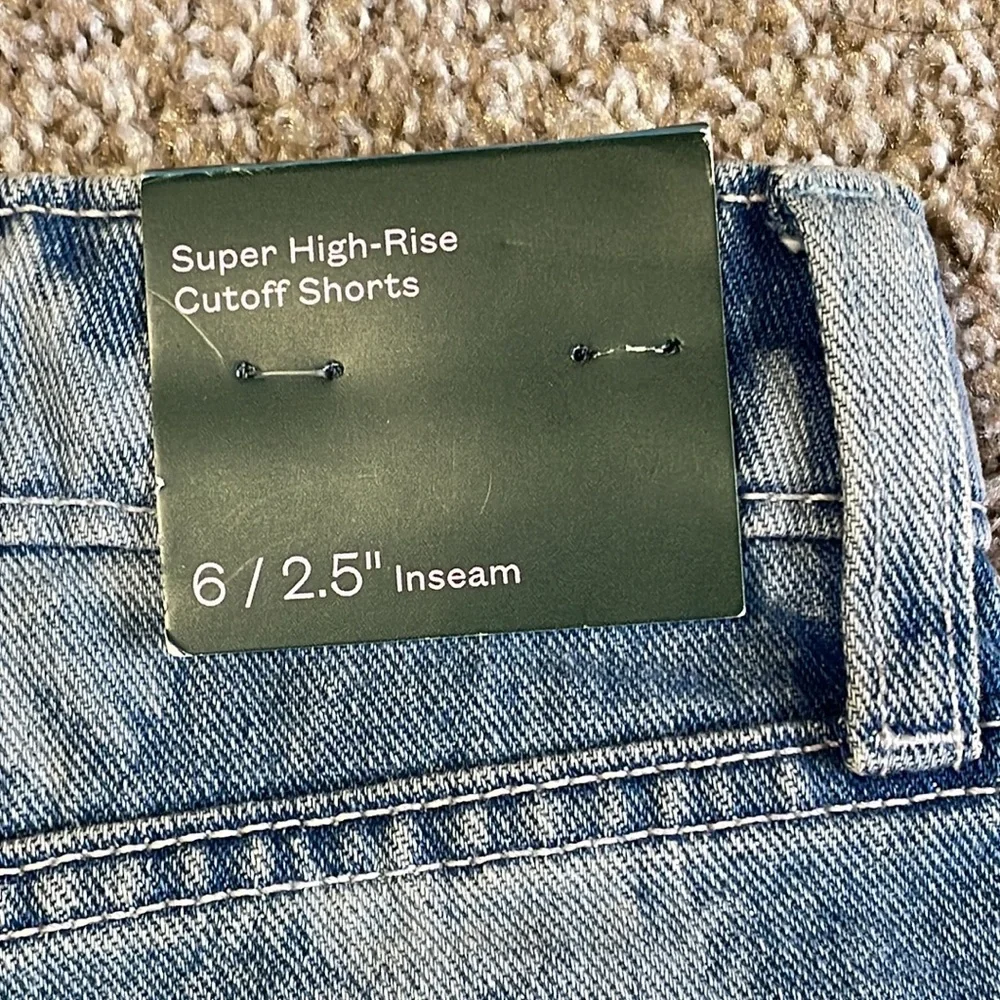 NWT Wild Fable Denim Flower Shorts - Picture 6 of 7